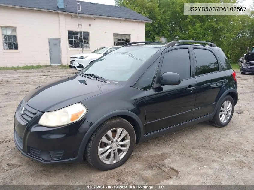 2013 Suzuki Sx4 Hatchback VIN: JS2YB5A37D6102567 Lot: 12076954