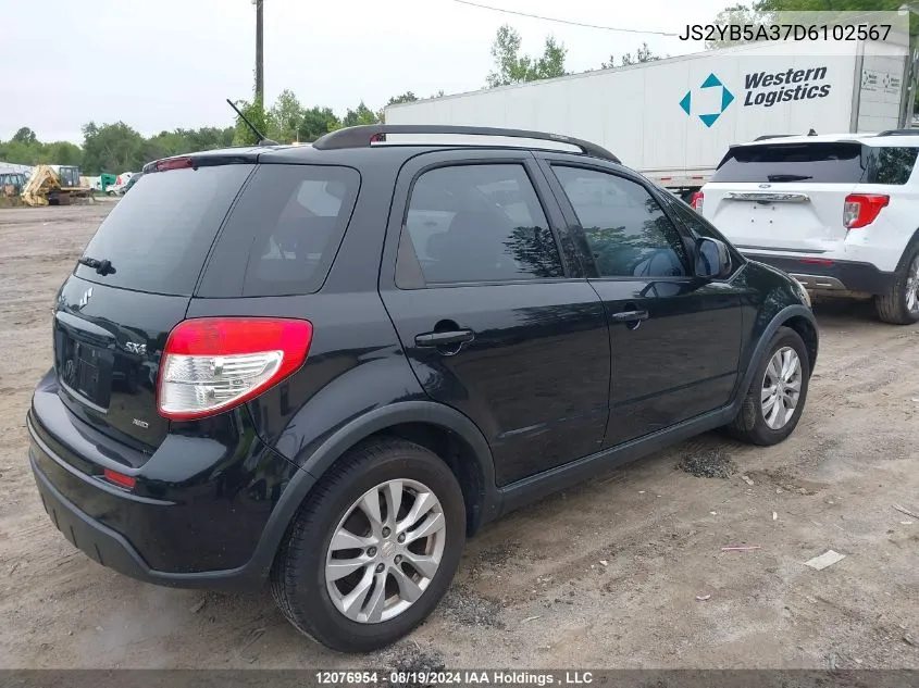 JS2YB5A37D6102567 2013 Suzuki Sx4 Hatchback