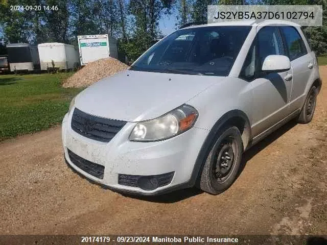 JS2YB5A37D6102794 2013 Suzuki Sx4 Ja