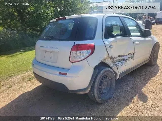 JS2YB5A37D6102794 2013 Suzuki Sx4 Ja