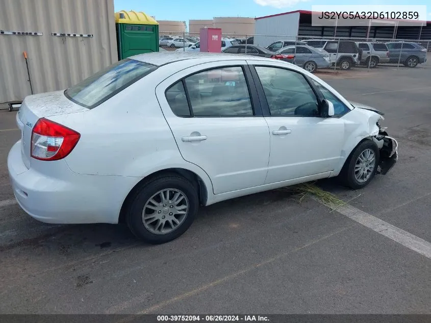 2013 Suzuki Sx4 Le/Le Popular VIN: JS2YC5A32D6102859 Lot: 39752094