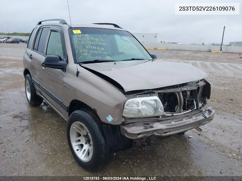 2S3TD52V226109076 2002 Suzuki Vitara