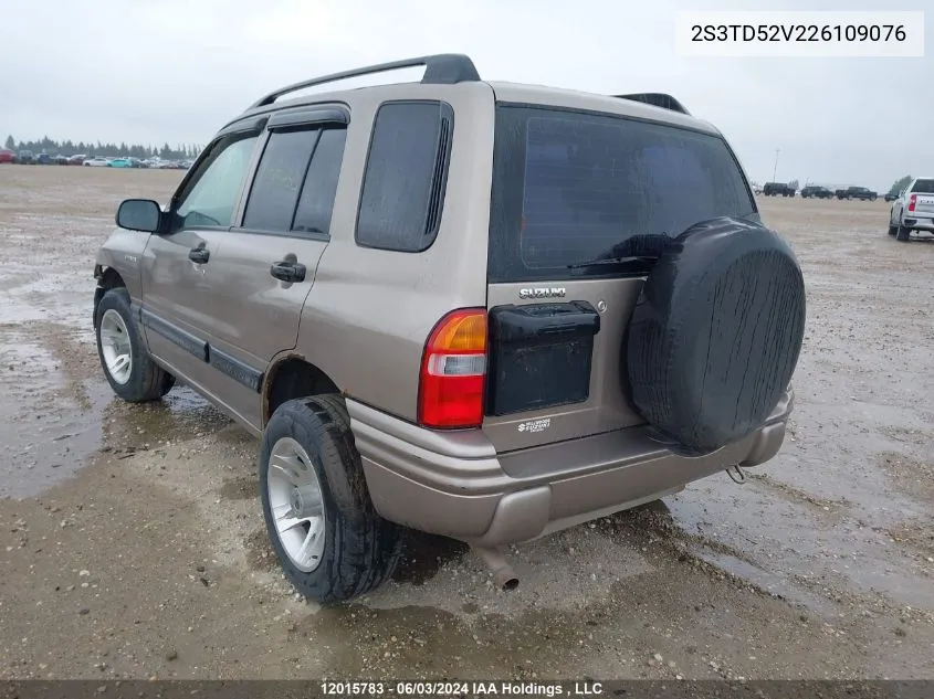 2S3TD52V226109076 2002 Suzuki Vitara