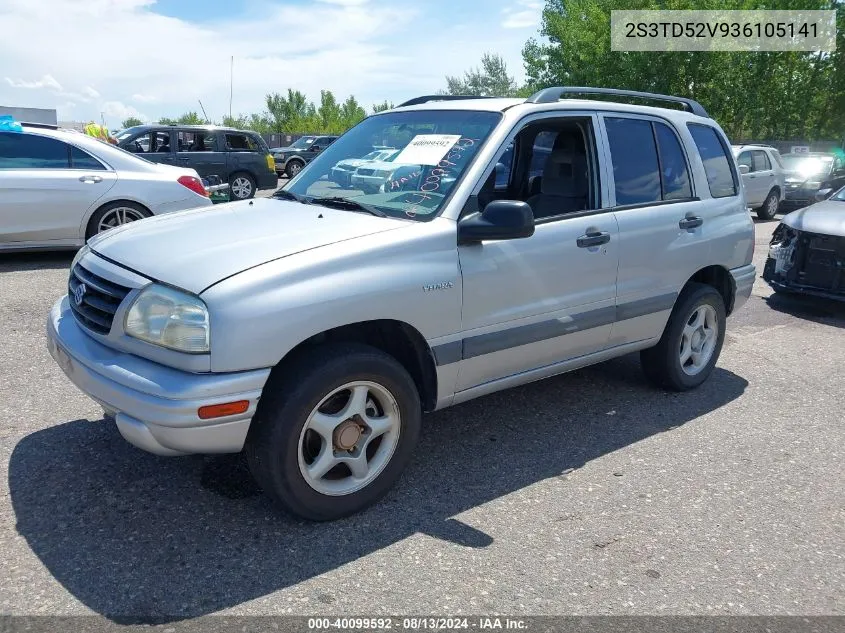 2S3TD52V936105141 2003 Suzuki Vitara Jlx