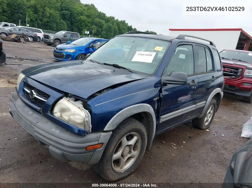 2004 Suzuki Vitara V6 Lx VIN: 2S3TD62VX46102529 Lot: 39864008