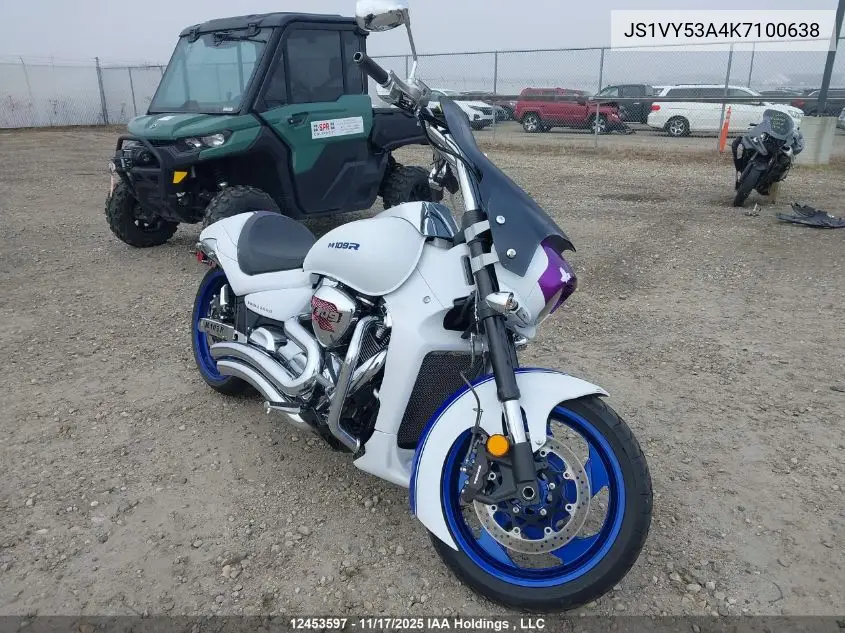 JS1VY53A4K7100638 2019 Suzuki Vzr1800