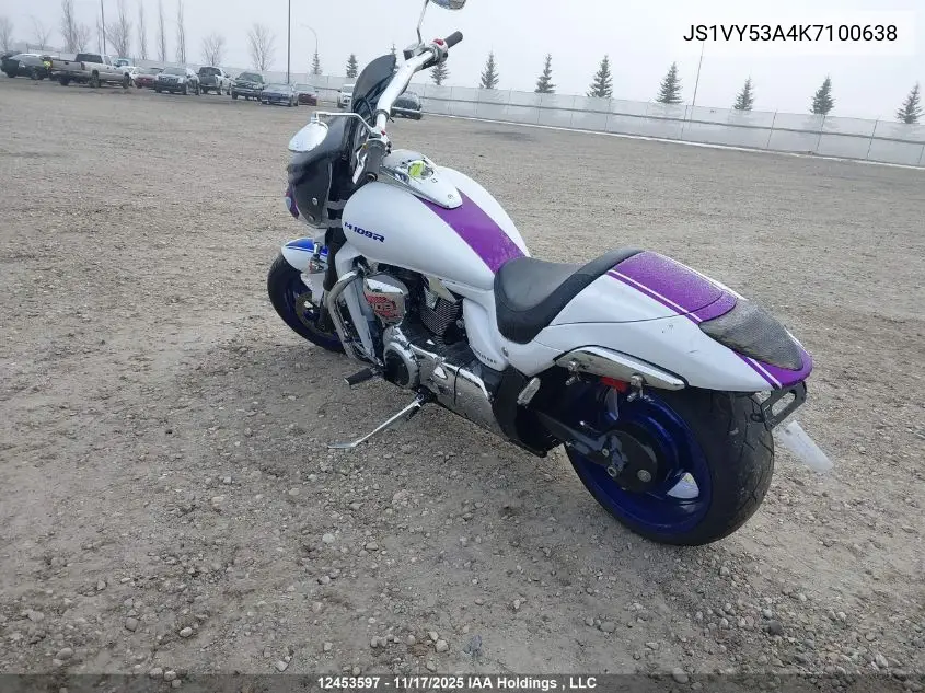 JS1VY53A4K7100638 2019 Suzuki Vzr1800