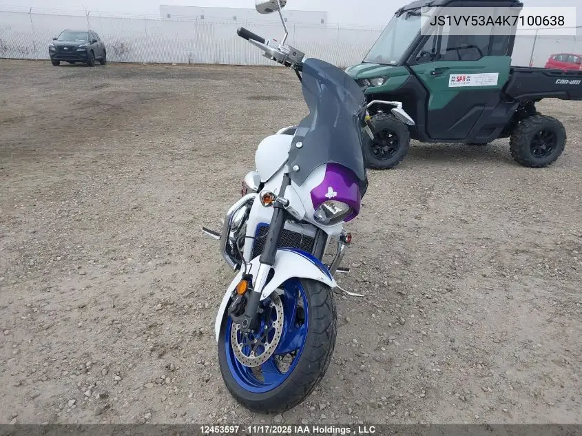 JS1VY53A4K7100638 2019 Suzuki Vzr1800