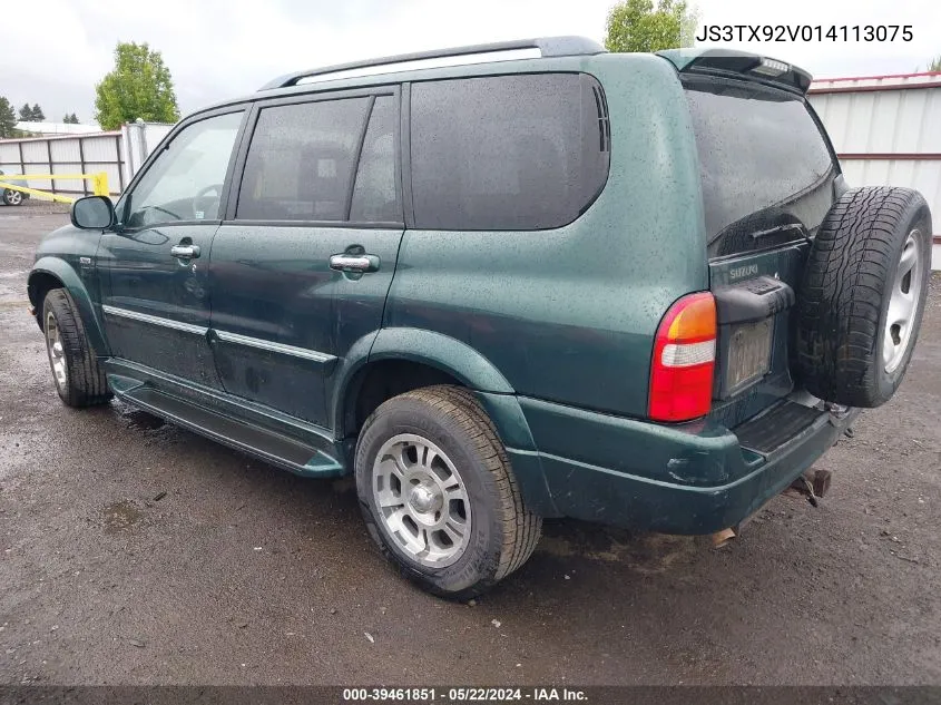 2001 Suzuki Grand Vitara Xl-7 Plus/Standard/Touring VIN: JS3TX92V014113075 Lot: 39461851