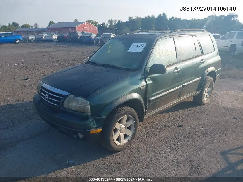 2001 Suzuki Grand Vitara Xl-7 Plus/Standard/Touring VIN: JS3TX92V014105140 Lot: 40193244