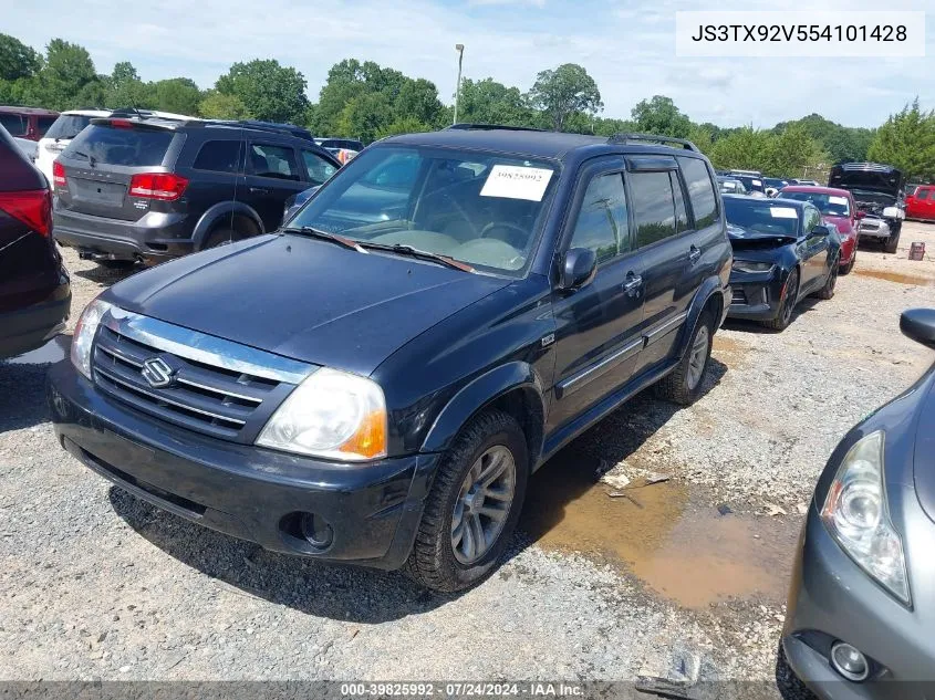 2005 Suzuki Xl-7 Ex/Lx VIN: JS3TX92V554101428 Lot: 39825992