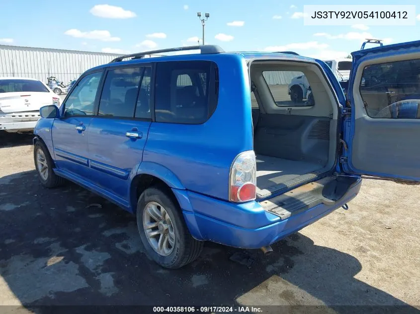 JS3TY92V054100412 2005 Suzuki Xl-7 Ex/Lx