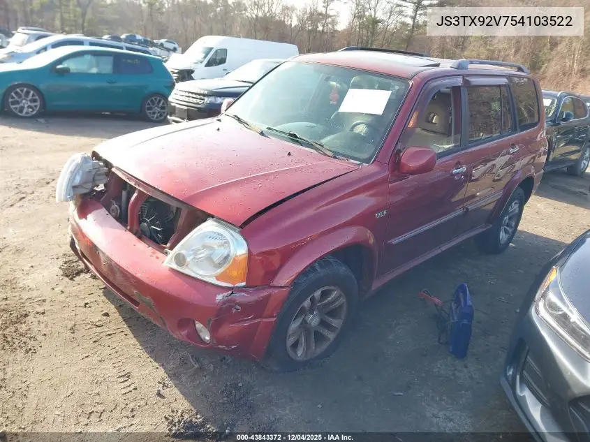 JS3TX92V754103522 2005 Suzuki Xl-7 Ex/Lx