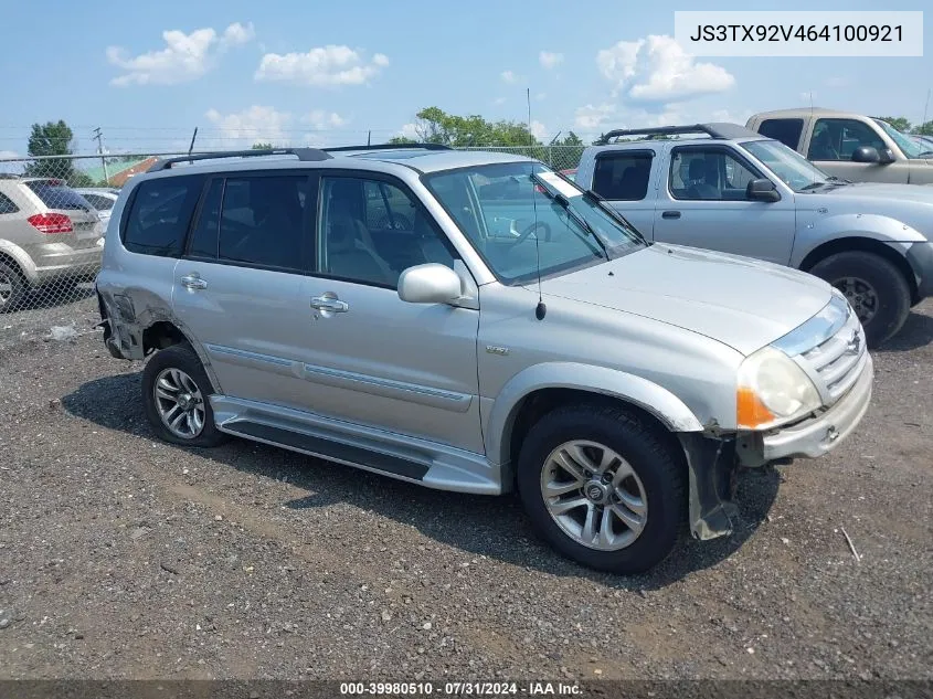 2006 Suzuki Xl-7 Premium VIN: JS3TX92V464100921 Lot: 39980510