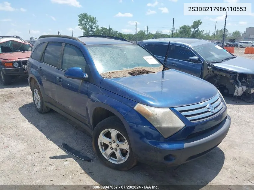 2008 Suzuki Xl7 VIN: 2S3DB217986110553 Lot: 39947057