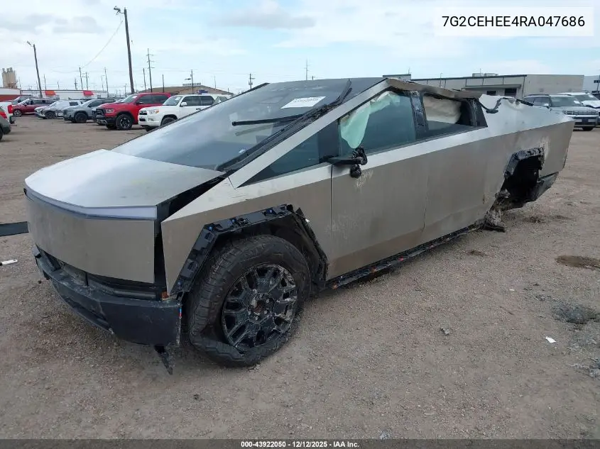 7G2CEHEE4RA047686 2024 Tesla Cybertruck Cyberbeast