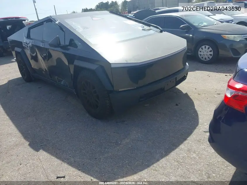 7G2CEHED2RA043630 2024 Tesla Cybertruck All-Wheel Drive