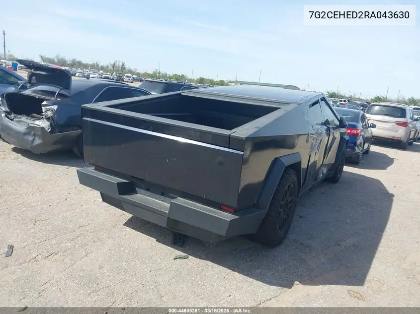 7G2CEHED2RA043630 2024 Tesla Cybertruck All-Wheel Drive