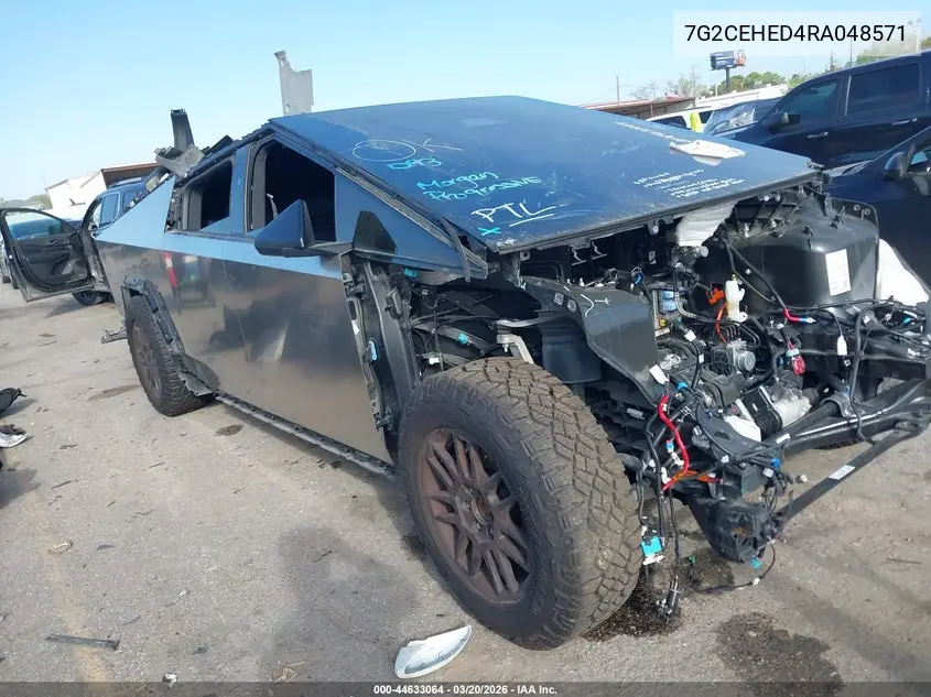 7G2CEHED4RA048571 2024 Tesla Cybertruck All-Wheel Drive
