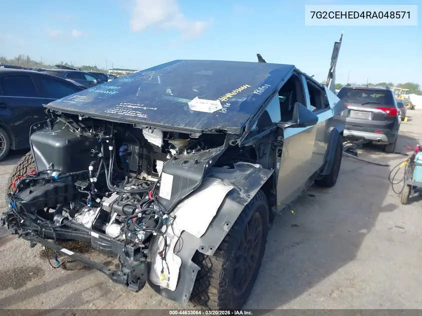 7G2CEHED4RA048571 2024 Tesla Cybertruck All-Wheel Drive