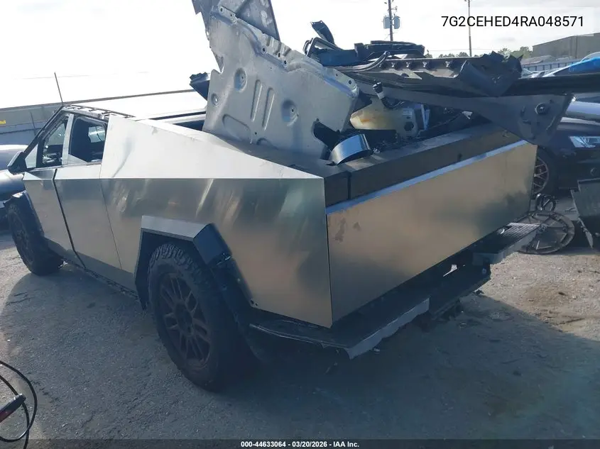 7G2CEHED4RA048571 2024 Tesla Cybertruck All-Wheel Drive