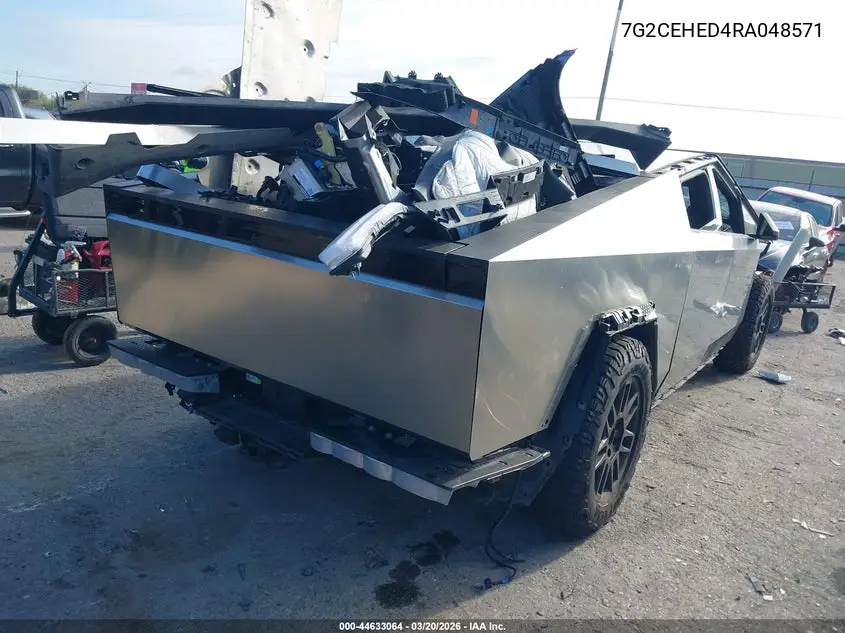 7G2CEHED4RA048571 2024 Tesla Cybertruck All-Wheel Drive