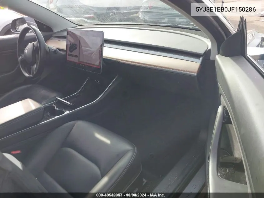 5YJ3E1EB0JF150286 2018 Tesla Model 3 Long Range/Performance