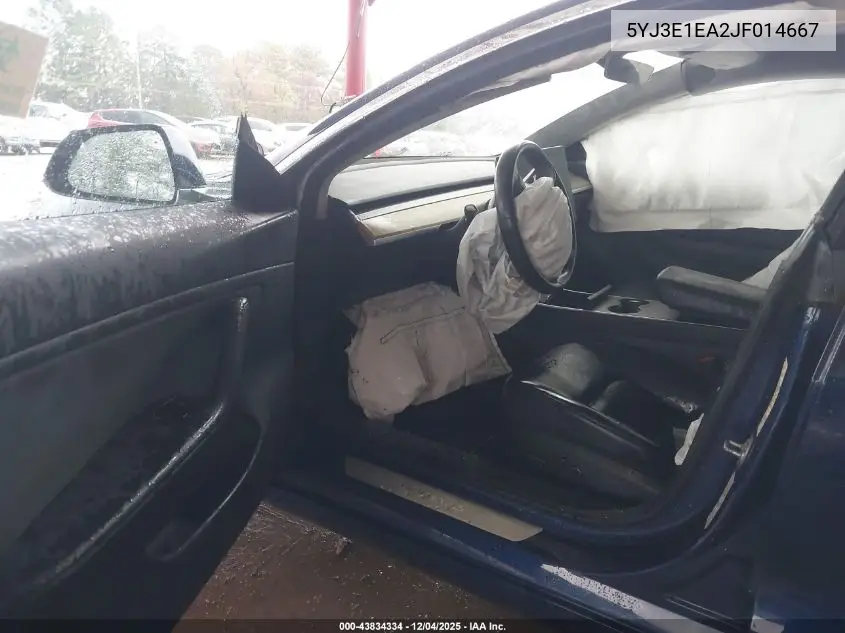 5YJ3E1EA2JF014667 2018 Tesla Model 3 Long Range/Mid Range