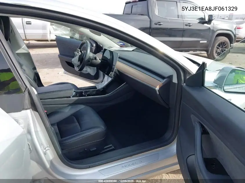 5YJ3E1EA8JF061329 2018 Tesla Model 3 Long Range/Mid Range