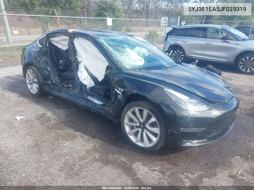 5YJ3E1EA5JF039319 2018 Tesla Model 3 Long Range/Mid Range