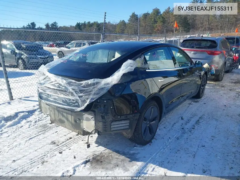 5YJ3E1EAXJF155311 2018 Tesla Model 3 Long Range/Mid Range