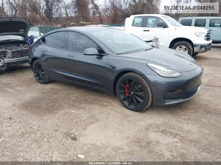 5YJ3E1EA6JF048255 2018 Tesla Model 3 Long Range/Mid Range