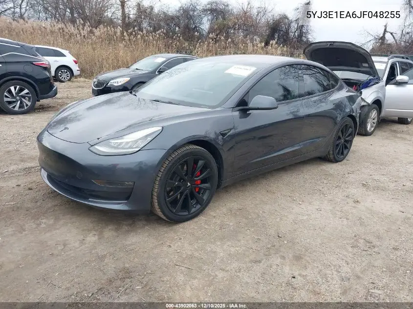 5YJ3E1EA6JF048255 2018 Tesla Model 3 Long Range/Mid Range