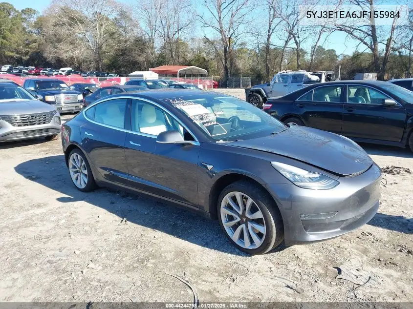 5YJ3E1EA6JF155984 2018 Tesla Model 3 Long Range/Mid Range