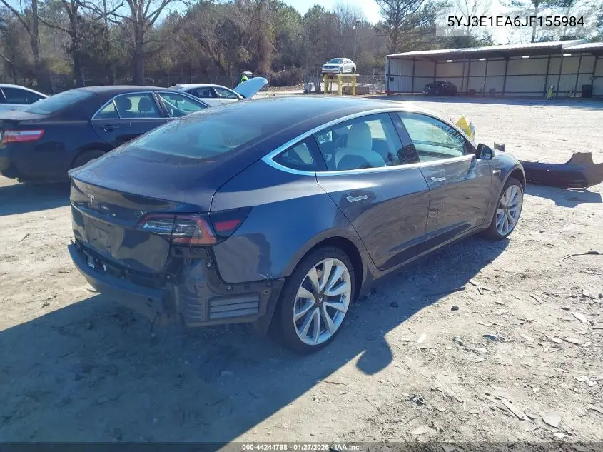 5YJ3E1EA6JF155984 2018 Tesla Model 3 Long Range/Mid Range
