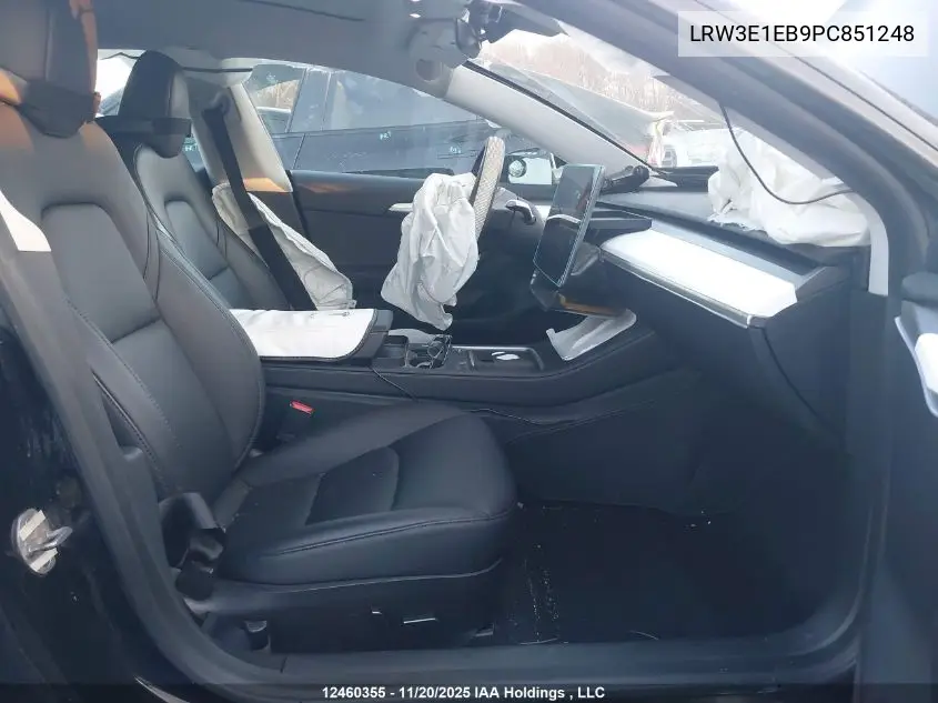 LRW3E1EB9PC851248 2023 Tesla Model 3 Long Range