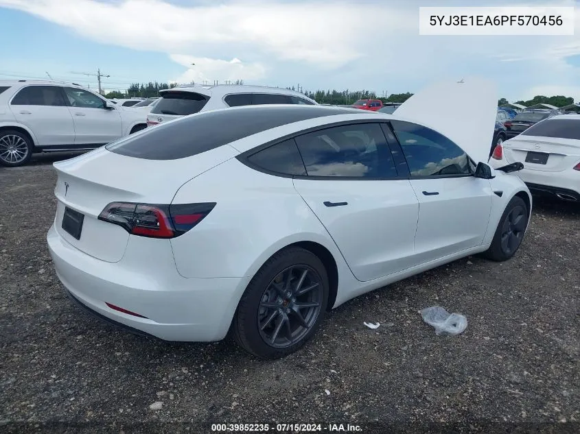 5YJ3E1EA6PF570456 2023 Tesla Model 3 Rear-Wheel Drive