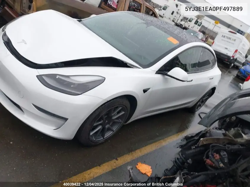 5YJ3E1EA0PF497889 2023 Tesla Model 3
