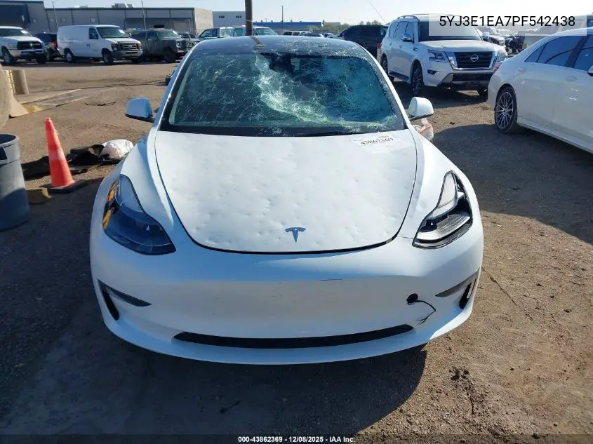 5YJ3E1EA7PF542438 2023 Tesla Model 3 Rear-Wheel Drive