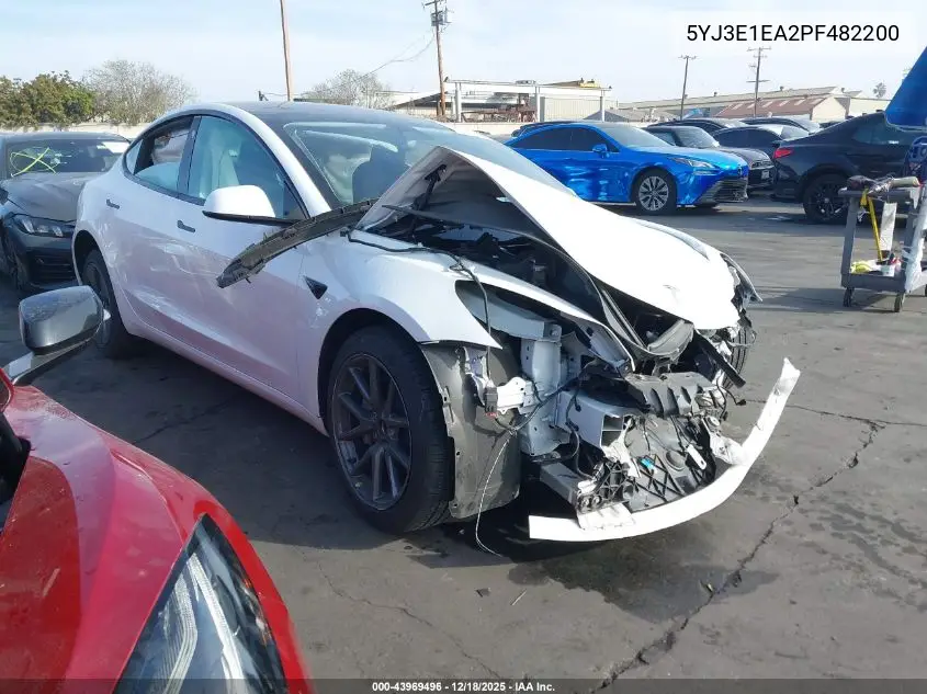 5YJ3E1EA2PF482200 2023 Tesla Model 3 Rear-Wheel Drive