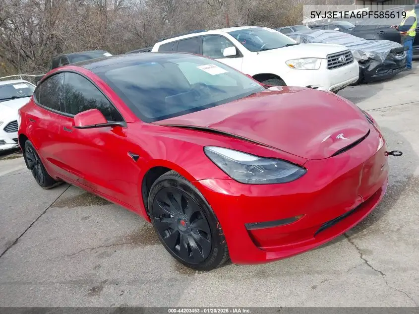 5YJ3E1EA6PF585619 2023 Tesla Model 3 Rear-Wheel Drive