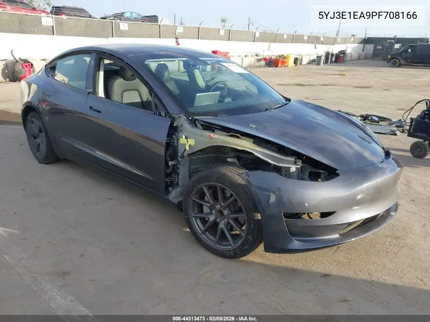 5YJ3E1EA9PF708166 2023 Tesla Model 3 Rear-Wheel Drive