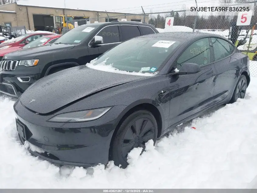 5YJ3E1EA9RF836295 2024 Tesla Model 3 Long Range Dual Motor All-Wheel Drive/Rear-Wheel Drive
