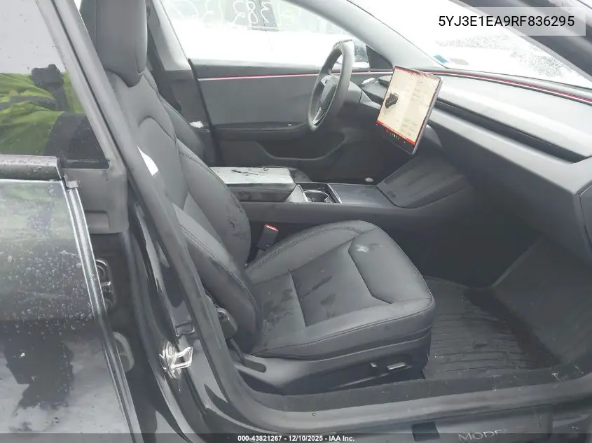 5YJ3E1EA9RF836295 2024 Tesla Model 3 Long Range Dual Motor All-Wheel Drive/Rear-Wheel Drive