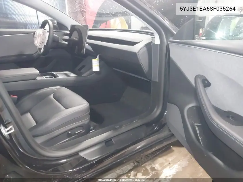 5YJ3E1EA6SF035264 2025 Tesla Model 3 Long Range Rear-Wheel Drive/Standard Rear-Wheel Drive
