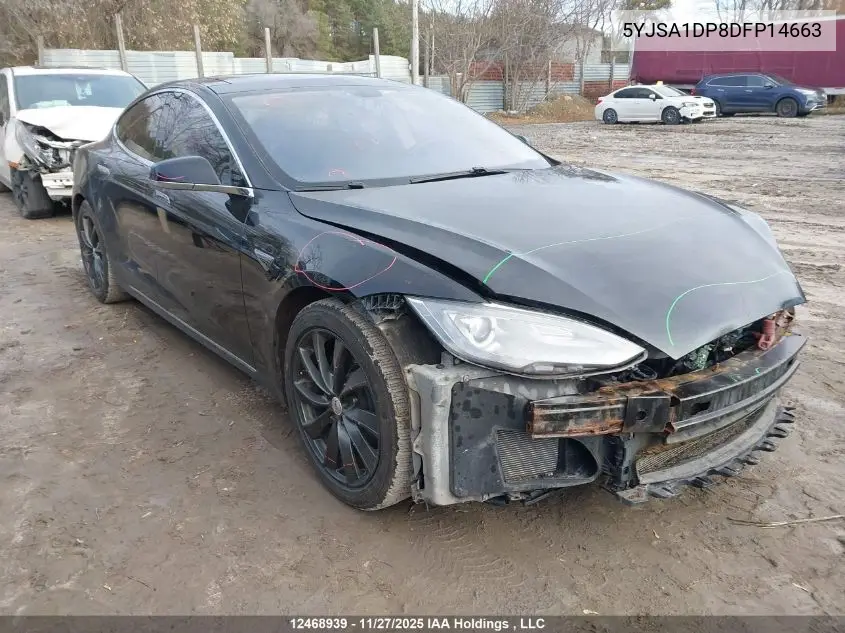 5YJSA1DP8DFP14663 2013 Tesla Model S Performance