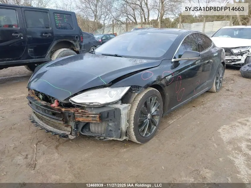 5YJSA1DP8DFP14663 2013 Tesla Model S Performance