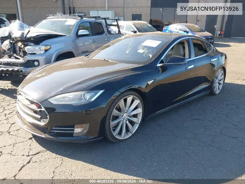 2013 Tesla Model S VIN: 5YJSA1CN9DFP13926 Lot: 40283326