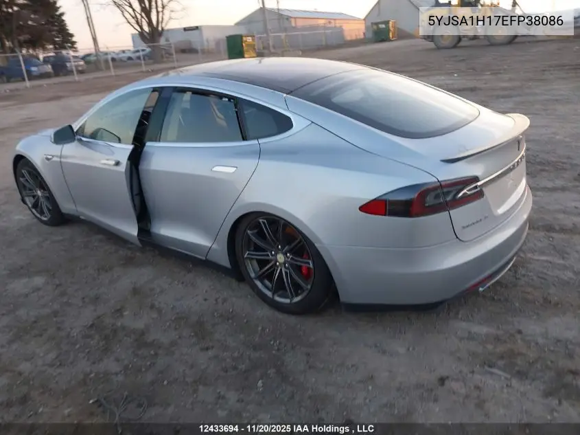 5YJSA1H17EFP38086 2014 Tesla Model S