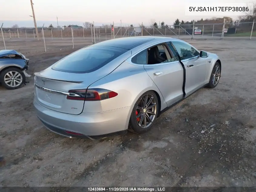 5YJSA1H17EFP38086 2014 Tesla Model S